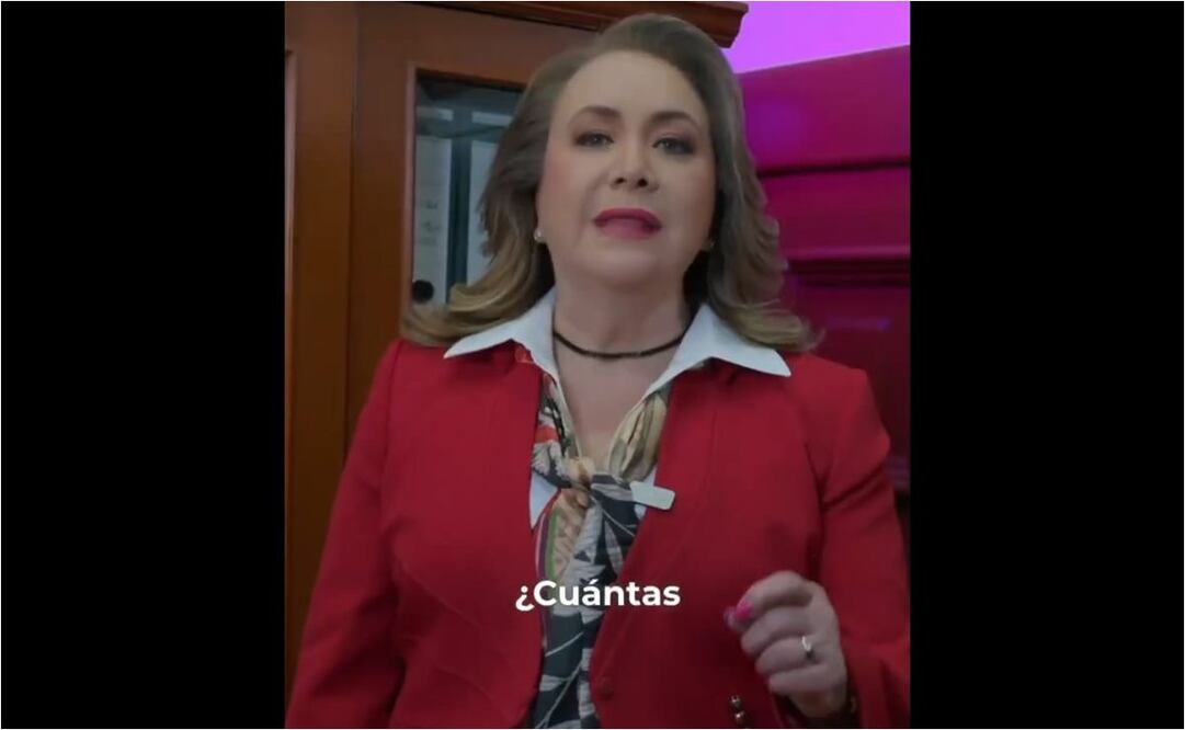 Yasmín Esquivel Mossa, ministra de la Suprema Corte de Justicia de la Nación. Foto: captura de pantalla.