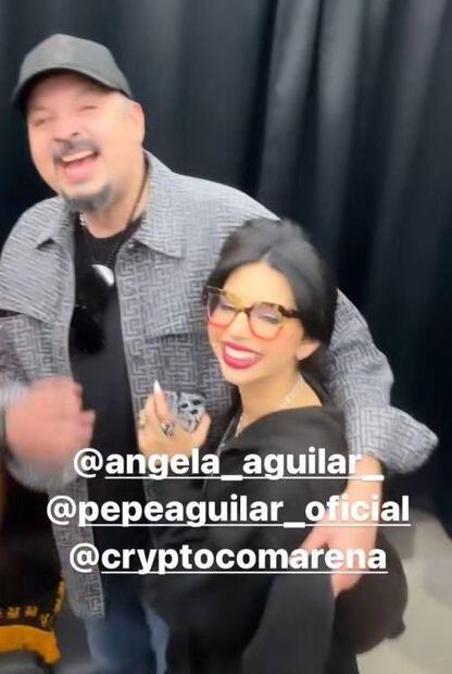 Pese a la polémica por el romance de Ángela Aguilar con Christian Nodal, todo indica que la relación entre padre e hija sigue siendo cercana y buena.