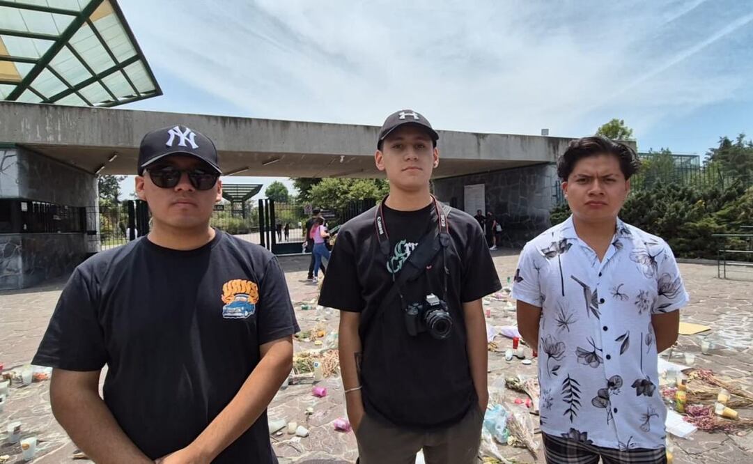 Excompañeros de Miguel y Berenice muestran descontento tras reapertura del Parque Bicentenario (16/04/2025). Foto: Jorge Alejandra Medellín / EL UNIVERSAL