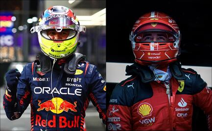 Checo Pérez largará tercero en el GP Azerbaiyán; Charles Leclerc se queda con la pole position