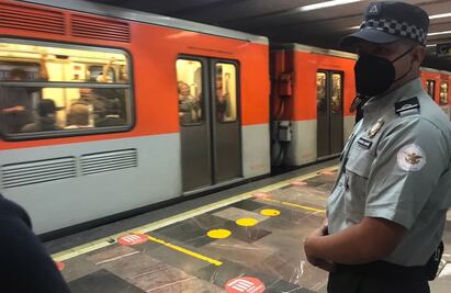 VIDEOS Y FOTOS: Guardia Nacional ya vigila estaciones del Metro CDMX