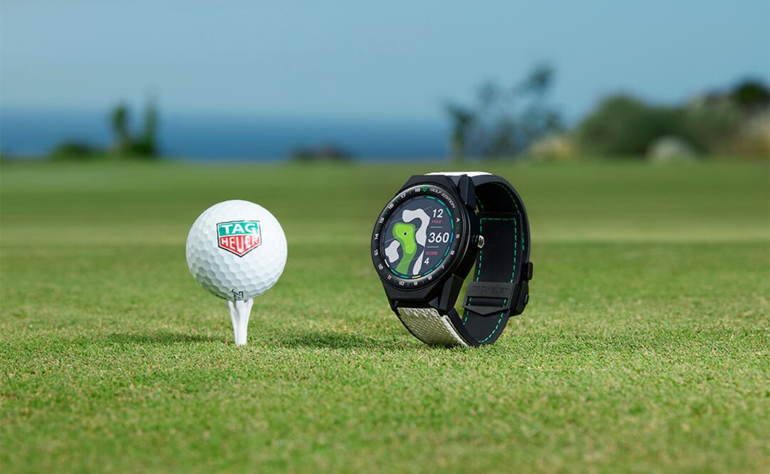 TAG Heuer Connected Modular 45 Golf Edition, una pieza que evoca a la línea TAG Heuer Connected.