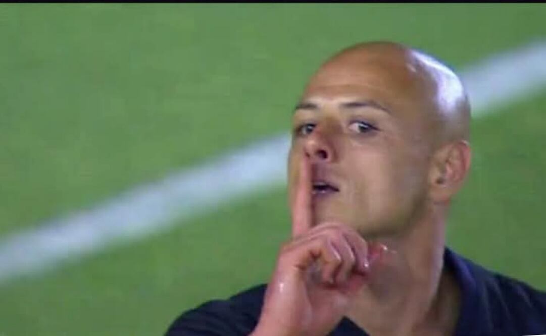 FOTO: ESPECIAL - Chicharito Hernández y su polémico festejo; mandó a callar a la afición del Atlético de San Luis