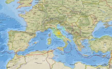Sismo de 6.2 grados sacude centro de Italia