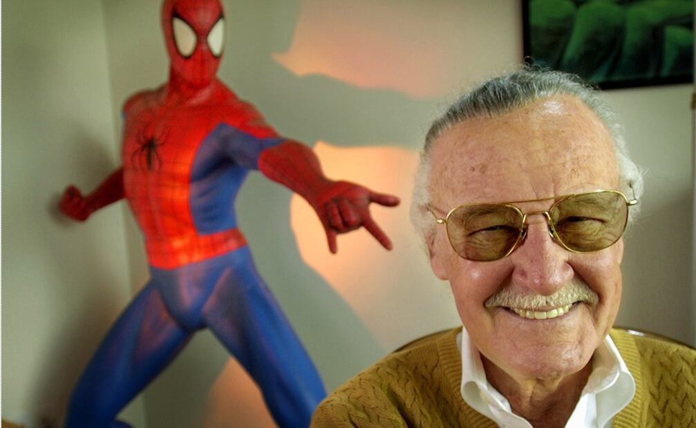 Stan Lee, creador de Spider-Man. Foto: Especial
