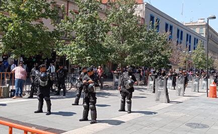 Reforzarán medidas afuera de Palacio Nacional tras intento de portazo; “vamos a coordinarnos mejor”, dice Cravioto