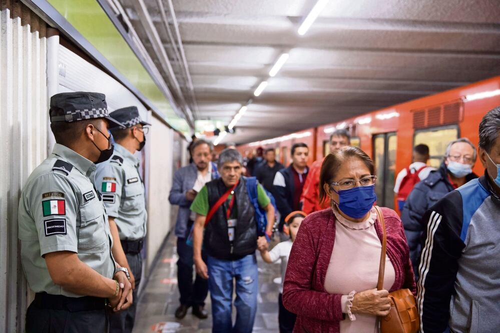 La GN dijo que con su intervención en el Metro “se pudo inhibir el robo de cable” y se redujeron los riesgos y retrasos en el servicio. Foto: Archivo / El Universal