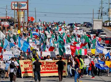“América es nada sin inmigrantes”; protestas masivas en Atlanta contra políticas de migración de Trump