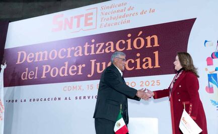 SNTE se suma a difusión de la reforma judicial; ministra Yasmín Esquivel encabeza encuentro