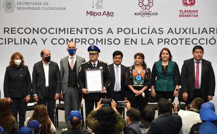 Alcaldes morenistas reconocen labor de policías de la CDMX para combatir delincuencia 