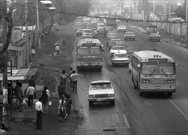 Así era avenida Tláhuac antes del Metro