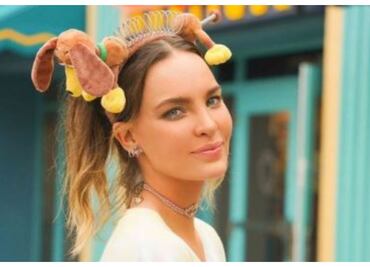 Belinda cambia de look y ahora es castaña