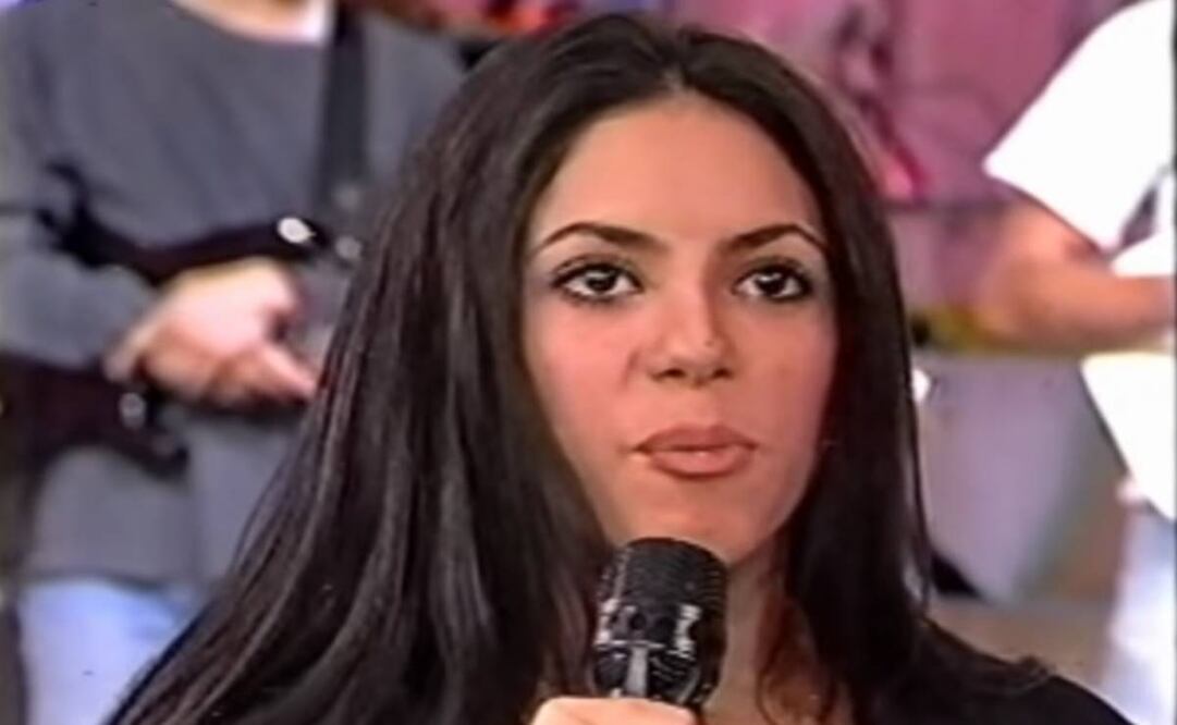 Shakira hace 27 años. Captura. 