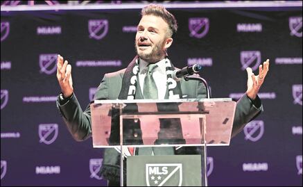 David Beckham quiere juntar a Lionel Messi y CR7