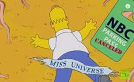 Los Simpsons se burlan de Donald Trump