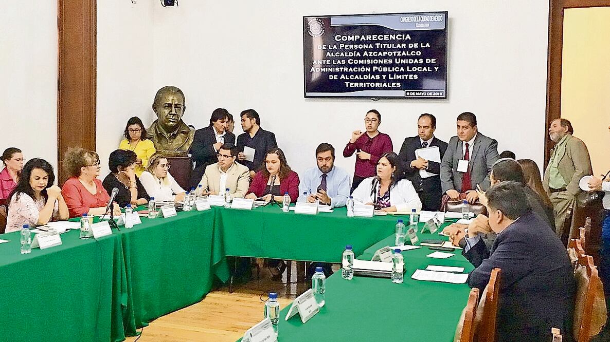 El alcalde de Azcapotzalco, Vidal Llerenas, aseguró durante su comparecenc ia que en su gobierno se fortaleció la videovigilancia en la demarcación. TOMADA DE TWITTER