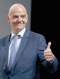Infantino inaugura museo de futbol de la FIFA