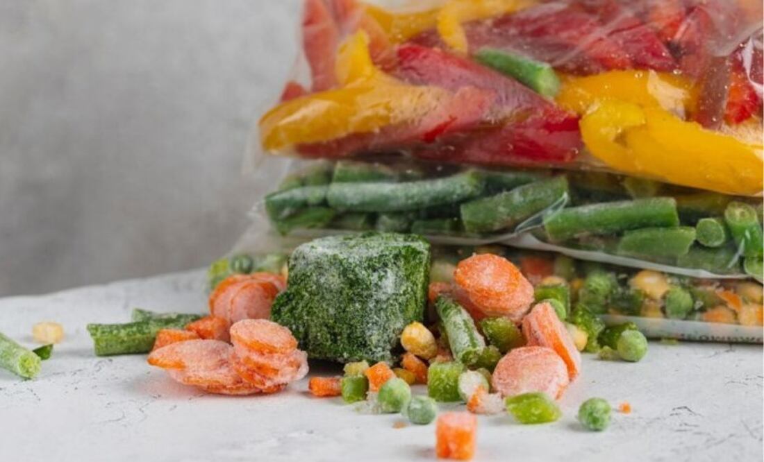Verduras congeladas. Fuente: Freepik