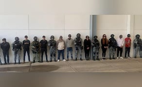 Ejército y GN detienen en Michoacán a la hija y a la pareja sentimental del “Tío Lako”, jefe regional del CJNG en Michoacán y Jalisco (18/08/2026). Foto: Especial