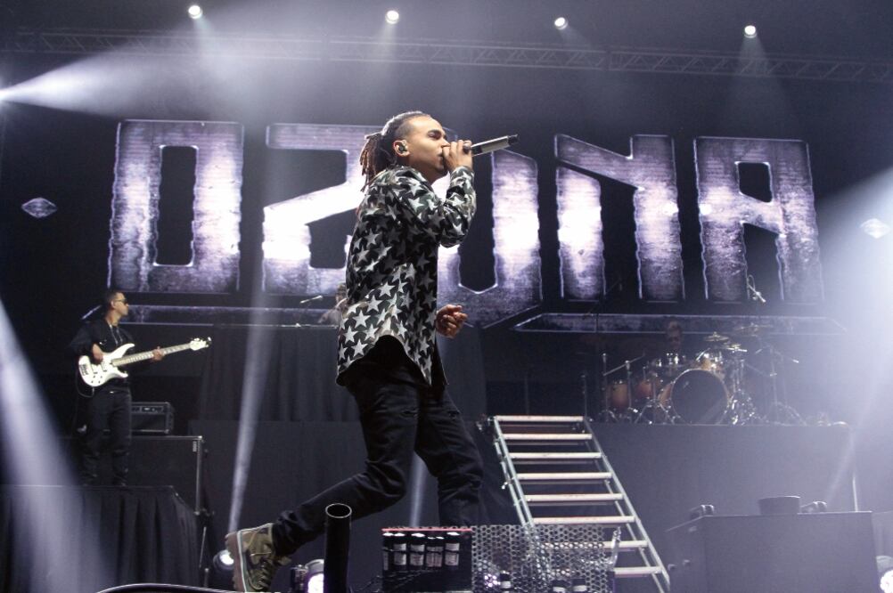 Temas como “El farsante” y “Corazón de seda” fueron coreados por los fans. (CARLOS MEJIA. EL UNIVERSAL)