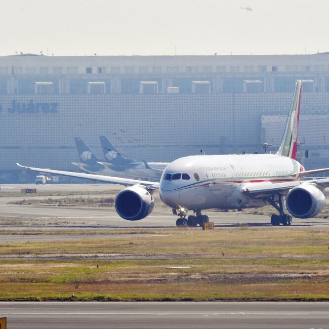 El avión presidencial, cuyo costo fue de 219 millones de dólares, ofrece una capacidad para 80 pasajeros y tenía 600 mil kilómetros de vuelo. Foto: HUGO GARCÍA. EL UNIVERSAL