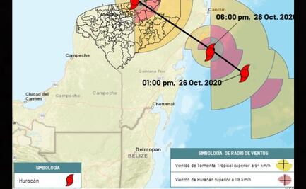 Tormenta tropical "Zeta" se convierte en huracán categoría 1