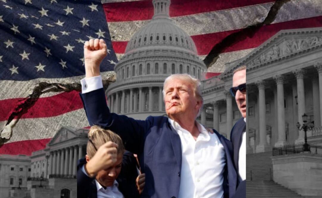 Estas son las cifras que han definido los primeros 100 días del segundo mandato de Trump. (29/04/25) Foto: iStock y AFP