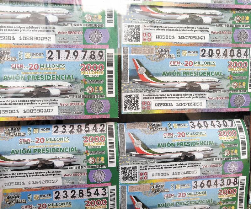 En la rifa del TP01 habrá 100 premios de 20 millones de pesos. Foto: ARCHIVO EL UNIVERSAL