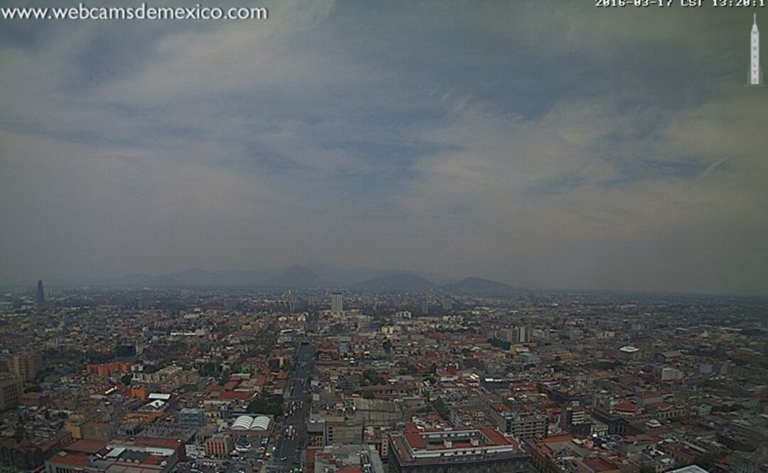 La CAMe informó que sigue la contingencia fase I en el Valle de México. (Foto: Webcams de México)