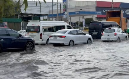 Fuertes lluvias provocan afectaciones en Edomex; reportan problemas viales por encharcamientos y caída de árboles