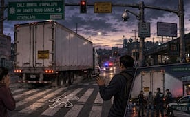 Tráiler arrolla y mata a peatón en Iztapalapa, chofer intenta escapar