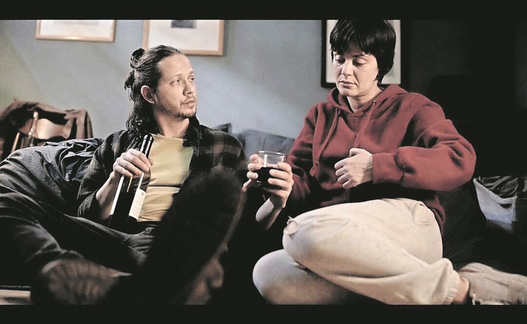 Adrián Ladrón y Diana Sedano filmaron sin haber estudiado el guión. Foto: Cortesía