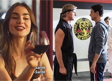 "Emily en París" y "Cobra Kai" vuelven a Netflix con nueva temporada
