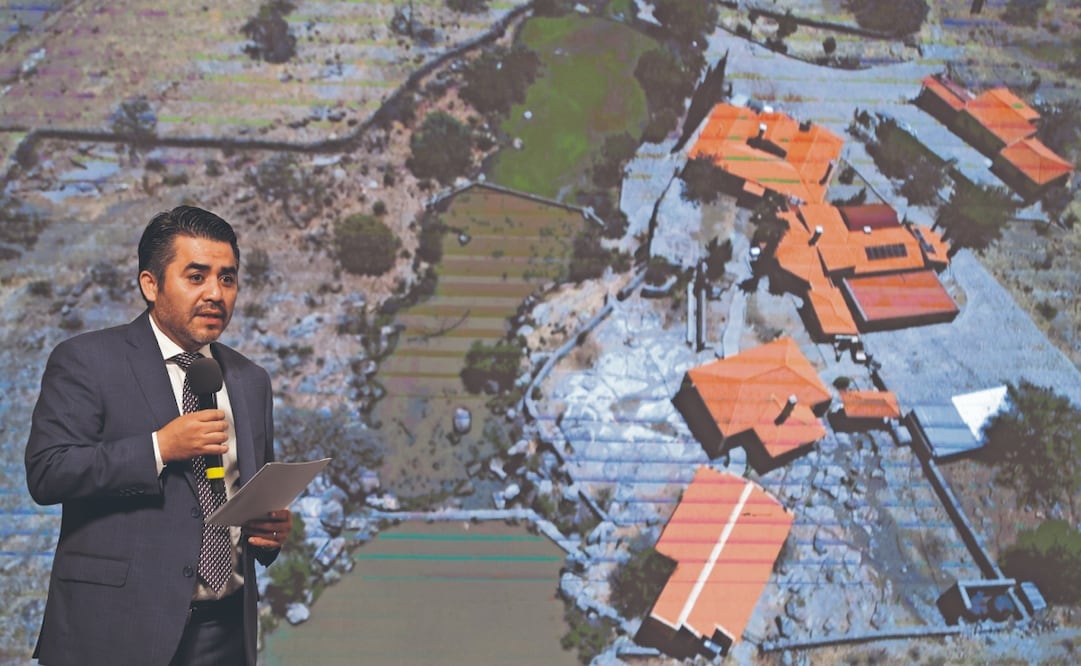 El director de Conagua informó que se construyeron presas y represas al interior del rancho El Saucito. Foto: de CARLOS MEJíA. EL UNIVERSAL