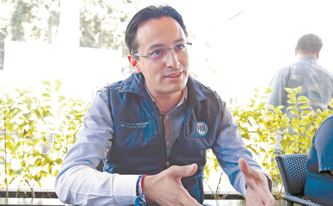 Andrés Atayde, presidente del PAN local, dijo que cumplirá n con los co mpro misos de campaña. Foto: ARCHIVO EL UNIVERSAL