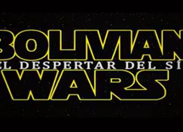 Evo Morales pide voto al estilo Star Wars