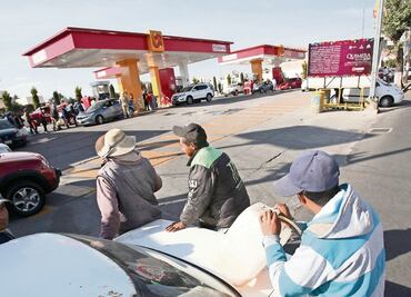 Escala desabasto de gasolina en varios estados del país