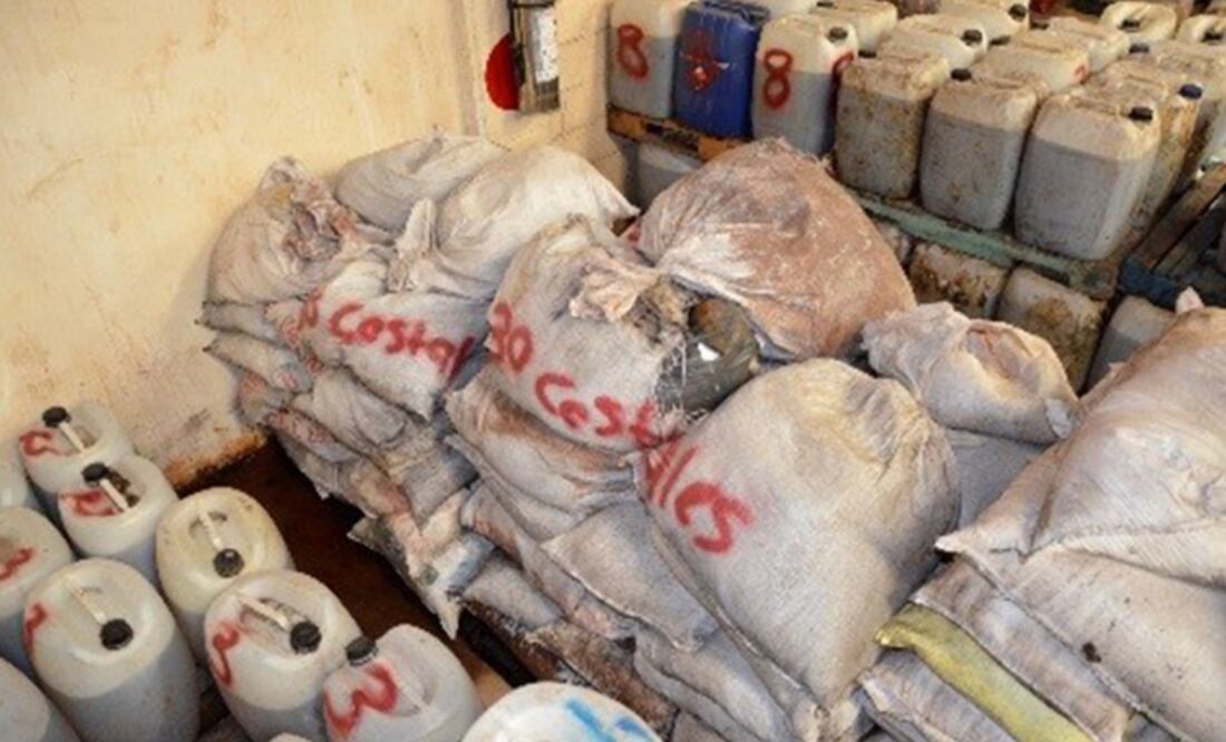 La PGR informó que estos productos fueron asegurados en operativos realizados por instituciones de seguridad de los tres ámbitos de gobierno. Foto: Especial