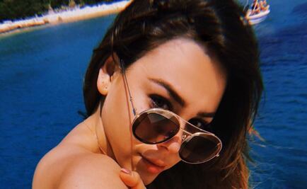 Danna Paola impacta de nuevo con traje de baño en Instagram