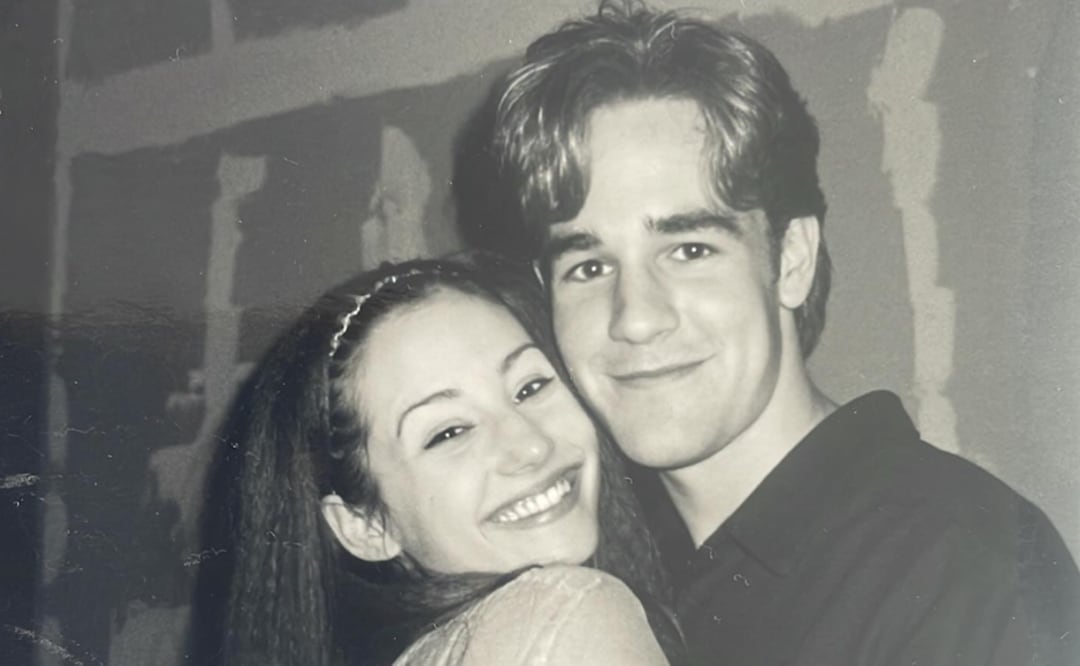 James Van Der Beek con su primera esposa, la actriz Heather McComb.