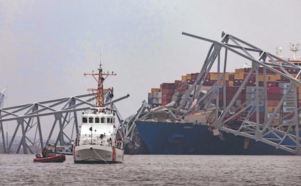 EU demanda a empresas de Singapur e India por choque de buque en puente de Baltimore; accidente dejó 6 muertos, incluidos 2 mexicanos