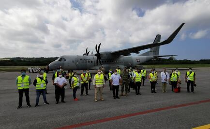 Trasladan a la CDMX a personal médico de Campeche para atender casos Covid 
