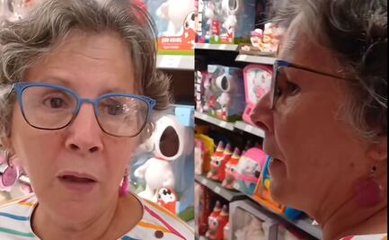 Cubana reacciona a juguetería en México y video se hace viral; “eso no existe en Cuba”