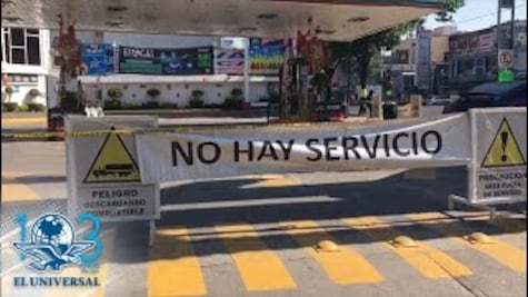 Desabasto de gasolina llega a la Ciudad de México
