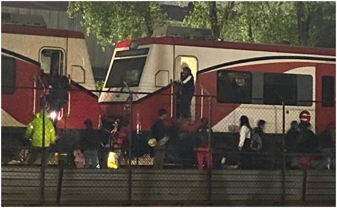 Falla eléctrica en Tren Suburbano causa suspensión del servicio; desalojan a decenas de usuarios. Foto: Especial
