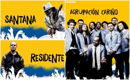 Carlos Santana y Will.i.am impulsarán bandas mexicanas