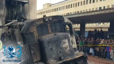 Pelea entre maquinistas habría causado choque de trenes en Egipto