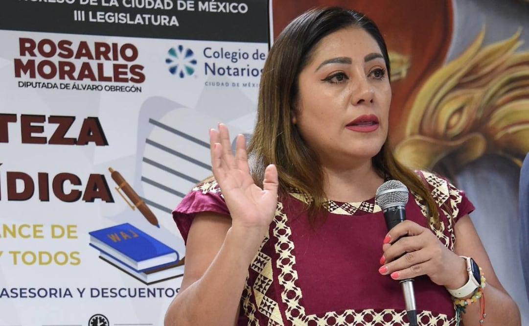 La coordinadora del Grupo Parlamentario de Morena en el Congreso de la Ciudad de México, Xóchitl Bravo, precisó que no hay que adelantar destapes de nadie.
(21/09/26)
Foto: Especial.