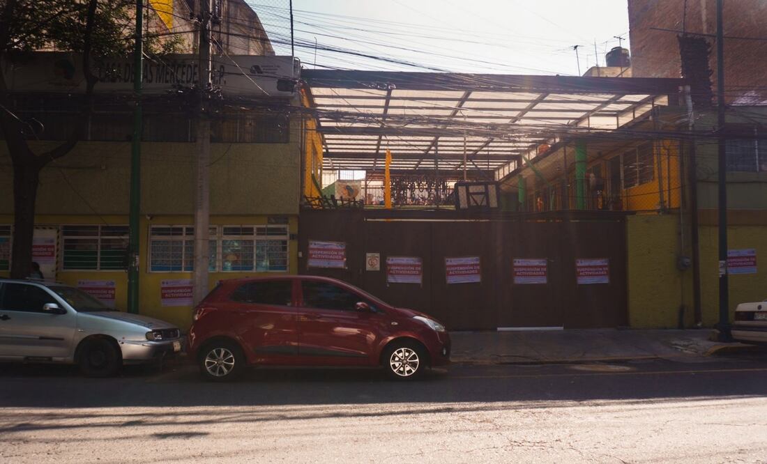 Las instalaciones permanecen con sellos de suspensión. Foto: Osmar Alvarado