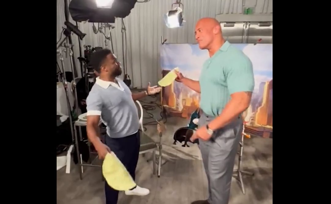 Foto: tomada de Twitter. @TheRock